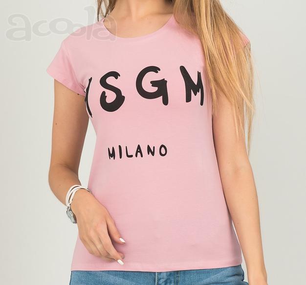 Нежная розовая футболка Milano